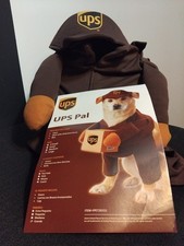 UPS PAL - Delivery Uniform Dog Halloween Costume - Size Large