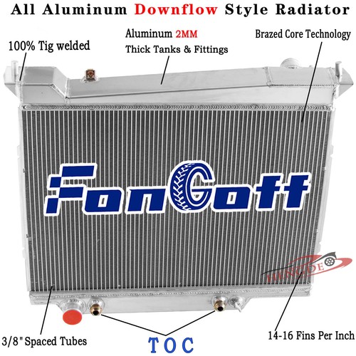 4 Row Radiator Fit 2003-2004 Ford Expedition Lincoln Navigator 4.6L 5 ...