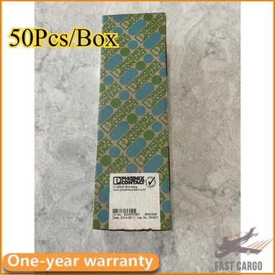 50Pcs/Box New For Terminal fixture Phoenix Contact E/NS 35 N 0800886 E/NS35N