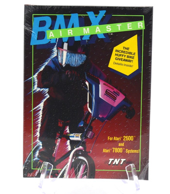 BMX Airmaster (Atari 2600) CIB, SEALED, NEW, CASE FRESH