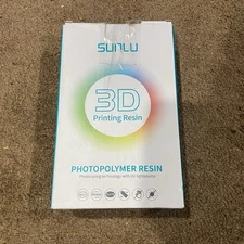 SUNLU 1000G 3D Printer Resin Standard Photopolymer UV 405nm LCD/DLP/SLA Green 