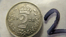MAUNDY COINS  2D       1928       VICTORIA     NO.2