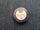 #203 – WW1 LONDON & SOUTH EASTERN RAILWAY, WAR SERVICE LAPEL BADGE - numbered