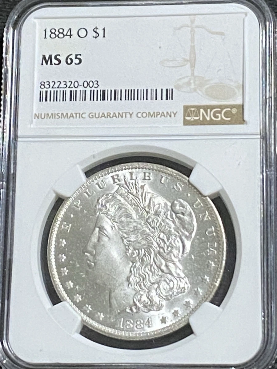 1884 Year Grade MS 65 Morgan Dollars (1878-1921) for sale | eBay