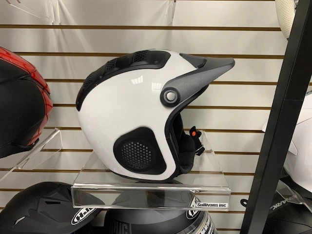 Capacete em branco Shark HE2500DWHUS ATV-DRAK para pilotos de quadriciclo branco, pequeno - Imagem 4 de 4