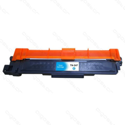 Toner Cyan Compatible TN247C / TN243 - Série Éco - Pour Imprimantes Brother - Marque Mon Magasin - Neuf Sous Blister