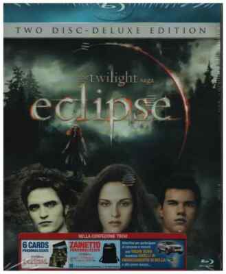 DOUBLE BLU RAY Kristen Stewart The Twilight Saga: Eclipse ITALIAN / ENGLISH