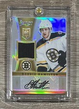 2013-14 Panini Select #293 Dougie Hamilton Rookie Jersey Silver Prizm AUTO #/99