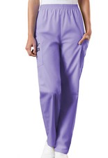 Cherokee Workwear Natural Rise Tapered Pull-On Cargo Pant Tall 4200T ORCW Orchid