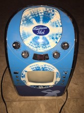 CDG American Idol HOME KARAOKE SYSTEM W Microphone-CD Door Needs Work Closing