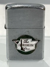 “The Florsheim Shoe” Pocket Lighter – Overseas Service Corporation J (NJL029131)
