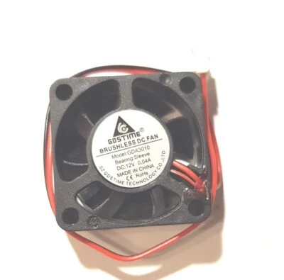 GDSTIME 3010 Brushless 2 Pin PH2.0 Computer PC Printer Cooling Fan 30x30x10mm 3cm 12v UK