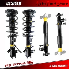 Full Set For Lincoln MKZ Front Rear Shock Struts Assys Electric GAS DOHC 2013