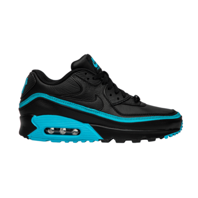 Nike Air Max 90 Undefeated Black Blue Fury, UK 8.5