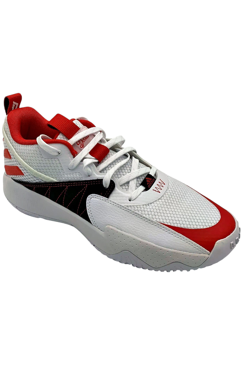 Баскетбольные кроссовки Adidas Mens Dame Extply 2 БелыйЯрко-красныйСерый 8690₽