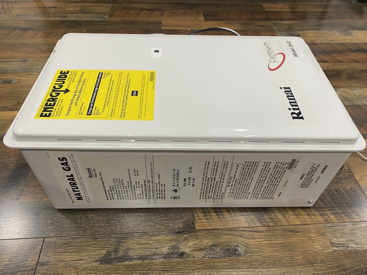 Rinnai V75EN 7.5 GPM Residential Outdoor Natural Gas Tankless Water Heater  | eBay