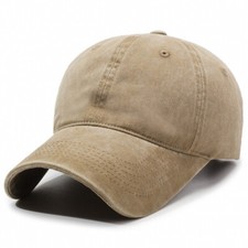 Unisex Vintage Wash Baseball Cap Adjustable Sports Casual Sun Hat Trucker