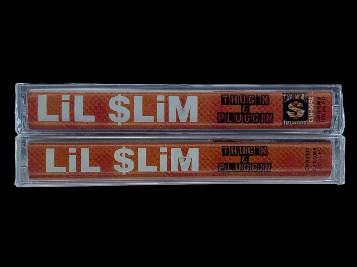 SEALED, Lil Slim ‎– Thug'N & Pluggin', 1st & 2nd edition, audio