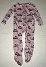 Posh Peanut Barbie Cruisin Ruffled Footie Sleeper 9-12 Months