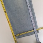 AG Adriano Goldschmied Giselle Straight Leg Cropped Blue Denim Jumpsuit Belted M — photo 8