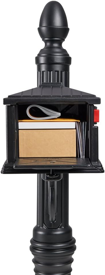 Architectural Mailboxes Stratford Plastic Mailbox & Post Kit