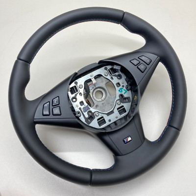 BMW E60 E61 M6 E63 E64 M5 M SPORT Steering Wheel PRE LCI KEY TURN START