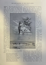 1899 Great Lakes Chapel Beach Grand Portal illustrated
