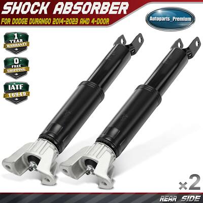 2x Rear Left & Right Side Shock Absorber for Dodge Durango 2014-2023