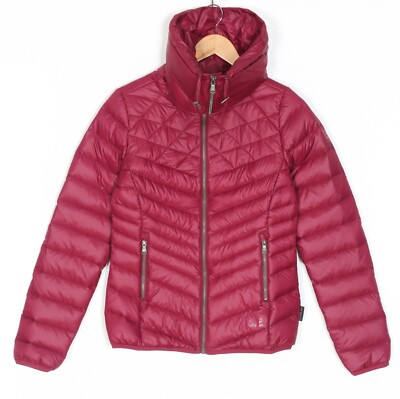 JACK WOLFSKIN STORMLOCK Down Puffer Jacket Women Size EU XS 34 UK 6 MJ5612