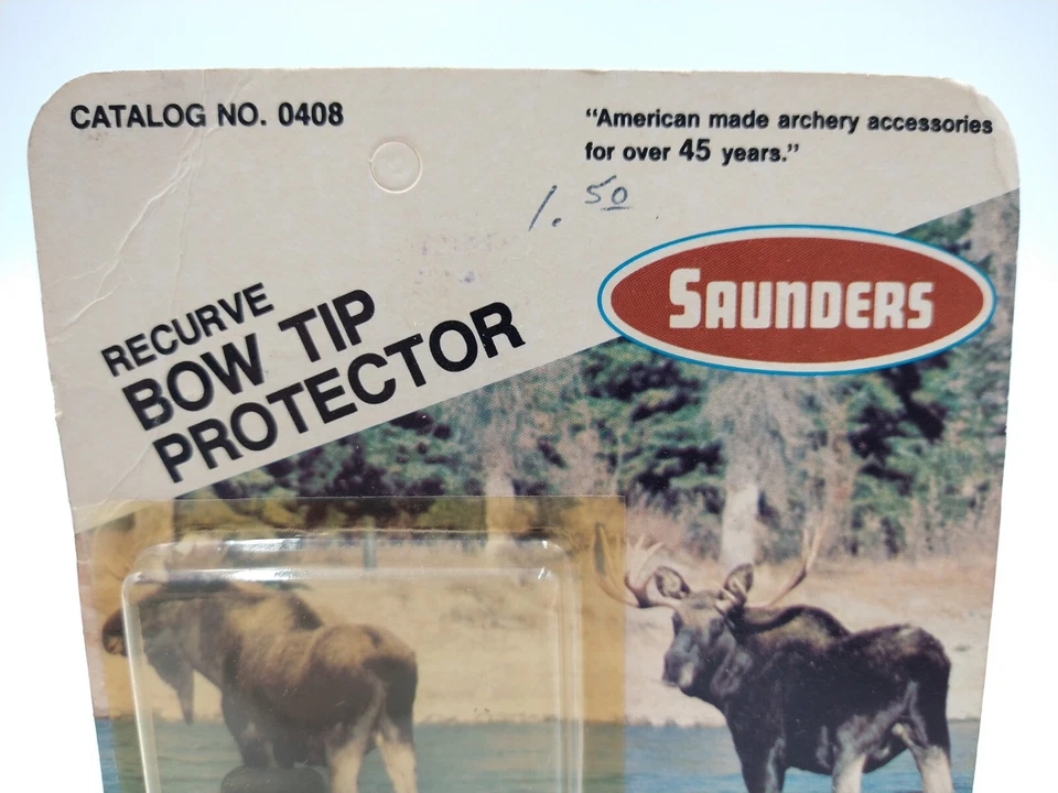 Vintage Saunders RECURVE BOW TIP PROTECTOR 0408 New Old Stock - Image 2 of 4