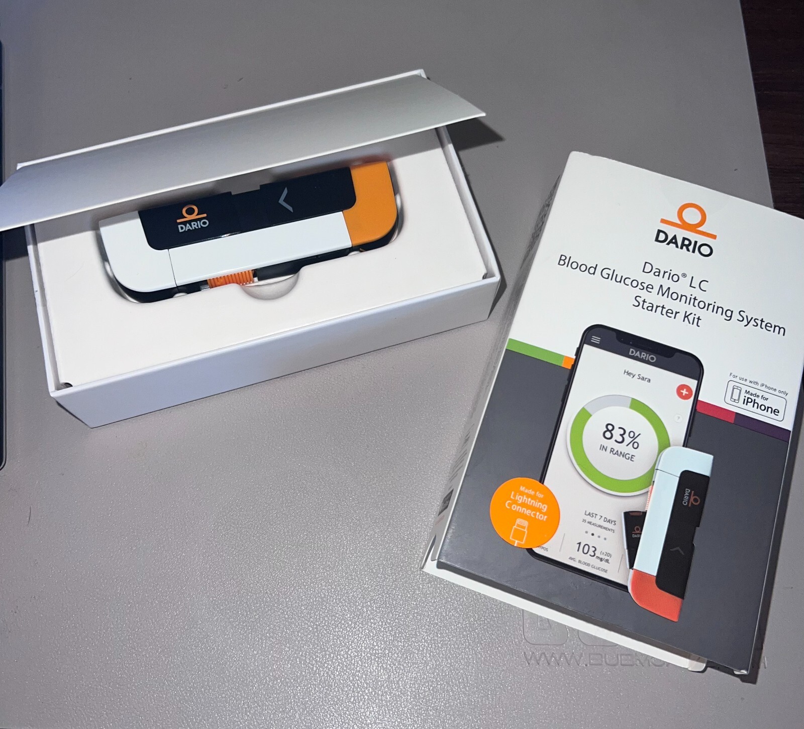 Dario LC Blood Glucose Monitoring System, Starter Kit, UNUSED, Open Box eBay