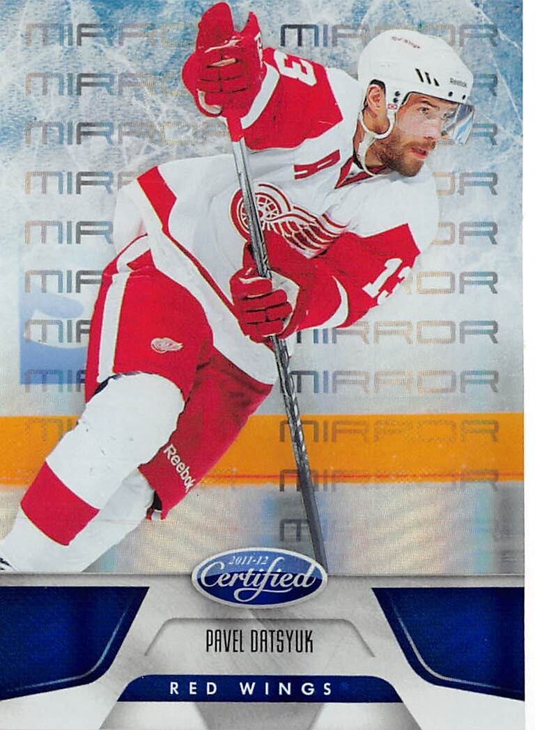 2011-12 Certified Mirror Blue #115 Pavel Datsyuk /99
