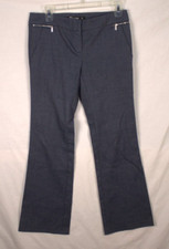 7th Avenue Design Studio New York  Company Women Blue Dress Pants Size 2 petite