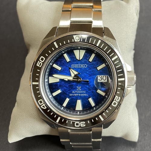 Very Slightly Used Excellent Condition SEIKO Prospex King Samurai SRPE33K1  | eBay