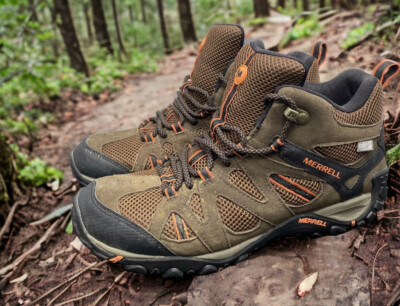 Merrell All Terrain Hiking Boots Deverta Mid Vent J375804C  display picture 3