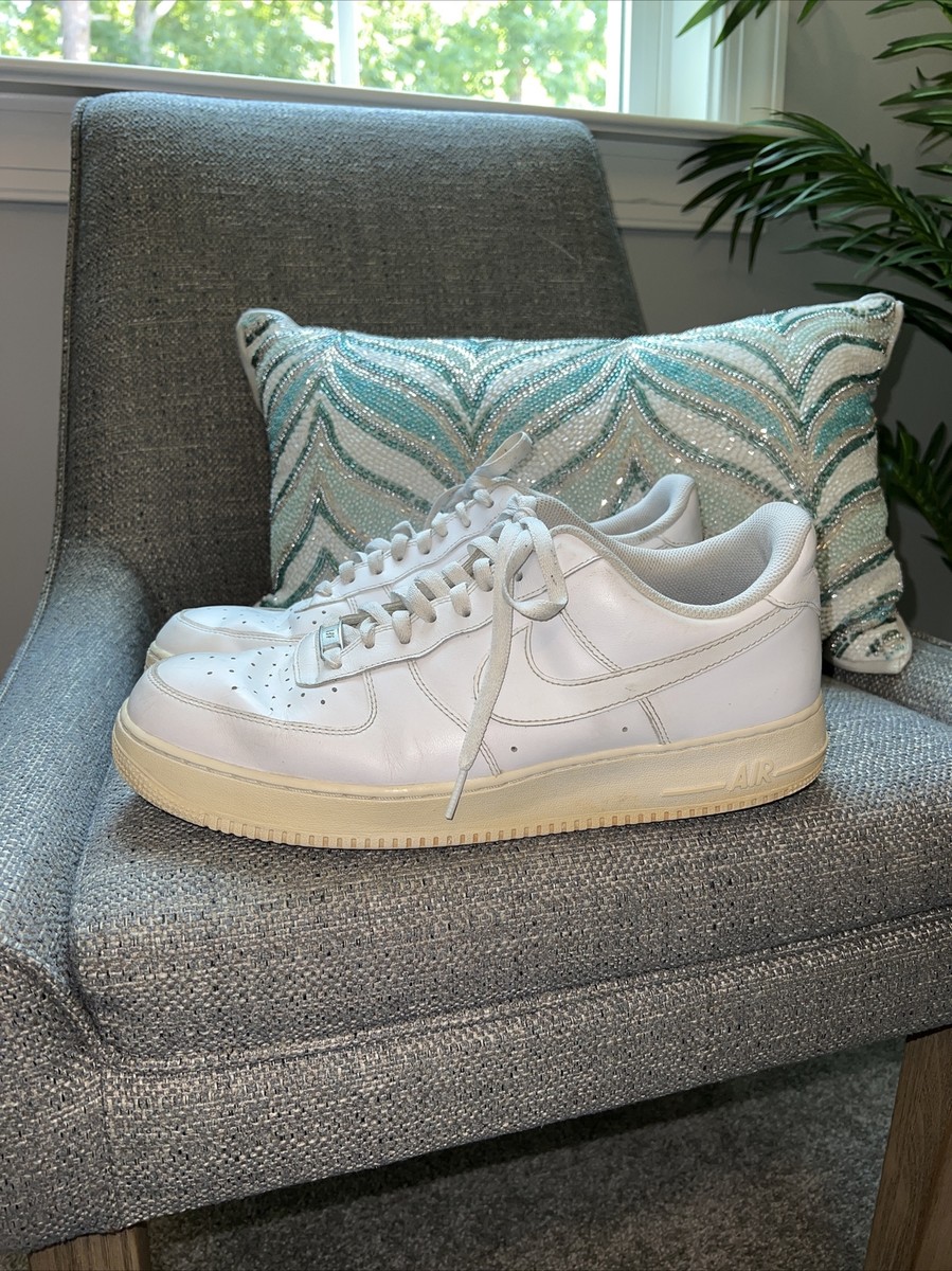NIKE AIR FORCE 1 Low MENS TRIPLE WHITE Sneakers 315122-111 | Sz 13 Nike Air Force 1 Low Triple White Sneaker 315122-111 Men main image 3