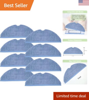 8 Pack S7 Vacuum Mop Replacement Pads for Xiaomi Roborock S7 Roborock S7+ Rob...