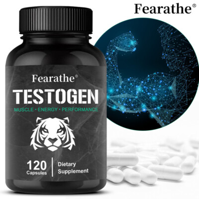Testogen Booster - Muscle - Energy - Strnegth - Endurance - 120 Caps