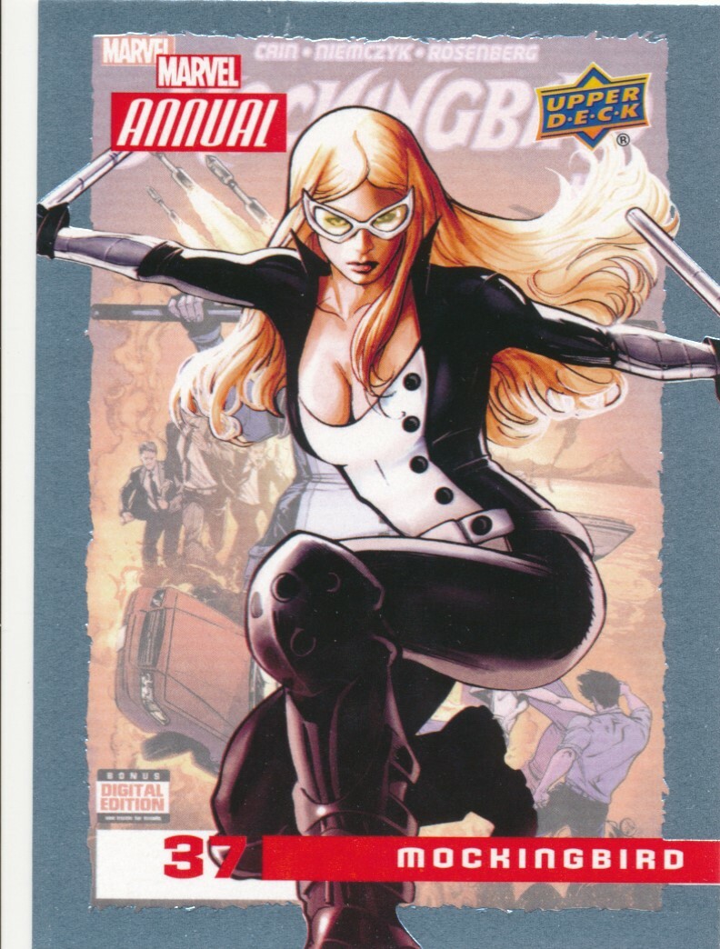 #37 MOCKINGBIRD (2017) 2016 Upper Deck Marvel Annual AVENGERS