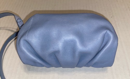 Zara Mini Leder Knödel Umhängetasche, 5”x4” x 24” Riemen Neu ohne Etikett - Bild 4 von 7