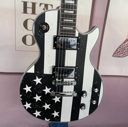 LP Electric Guitar Billie Joe Armstrong Rock N Roll Relics HH Fixed Bridge