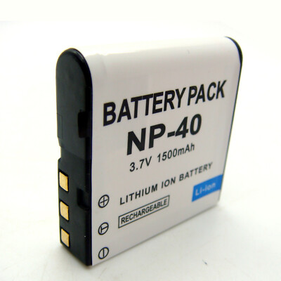 Battery For NP-40 Casio Exilim Zoom EX-Z57 EX-Z100 EX-Z200 EX