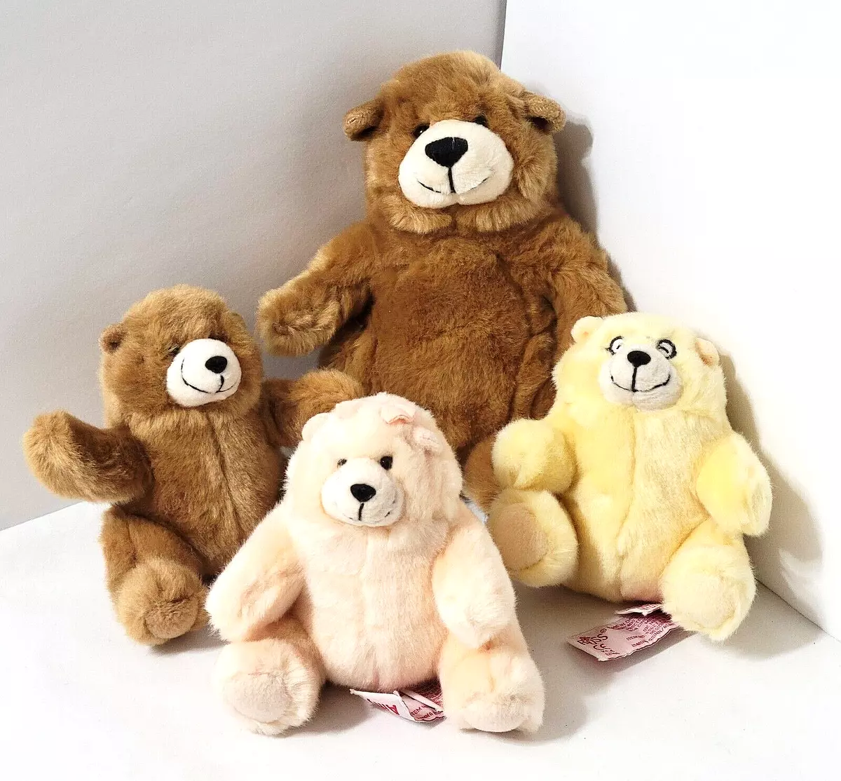 Bears Family Charmin Plush Russ Set of 4 Dillon Amy Bill 7