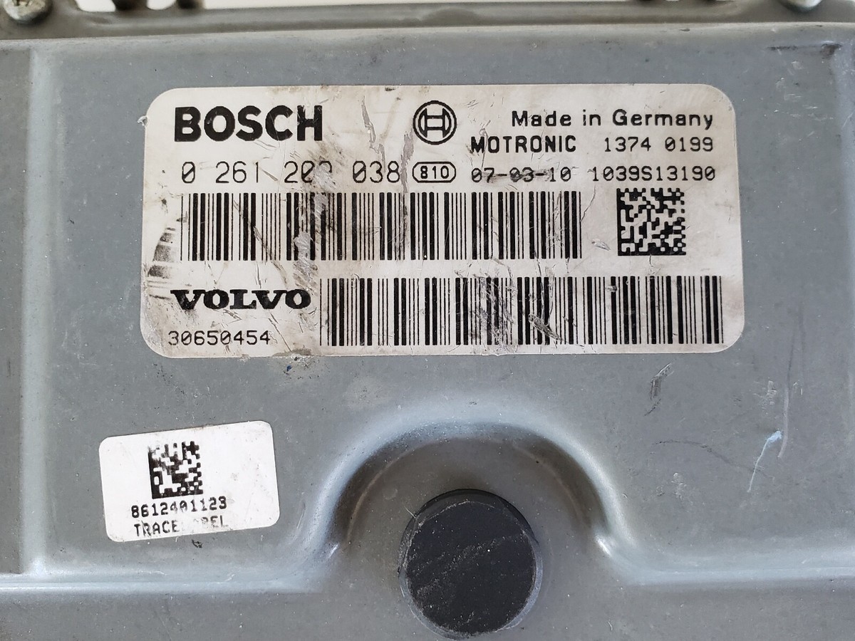 2006-2007 Volvo C70 30650454 Computer Brain Engine Control ECU ECM  