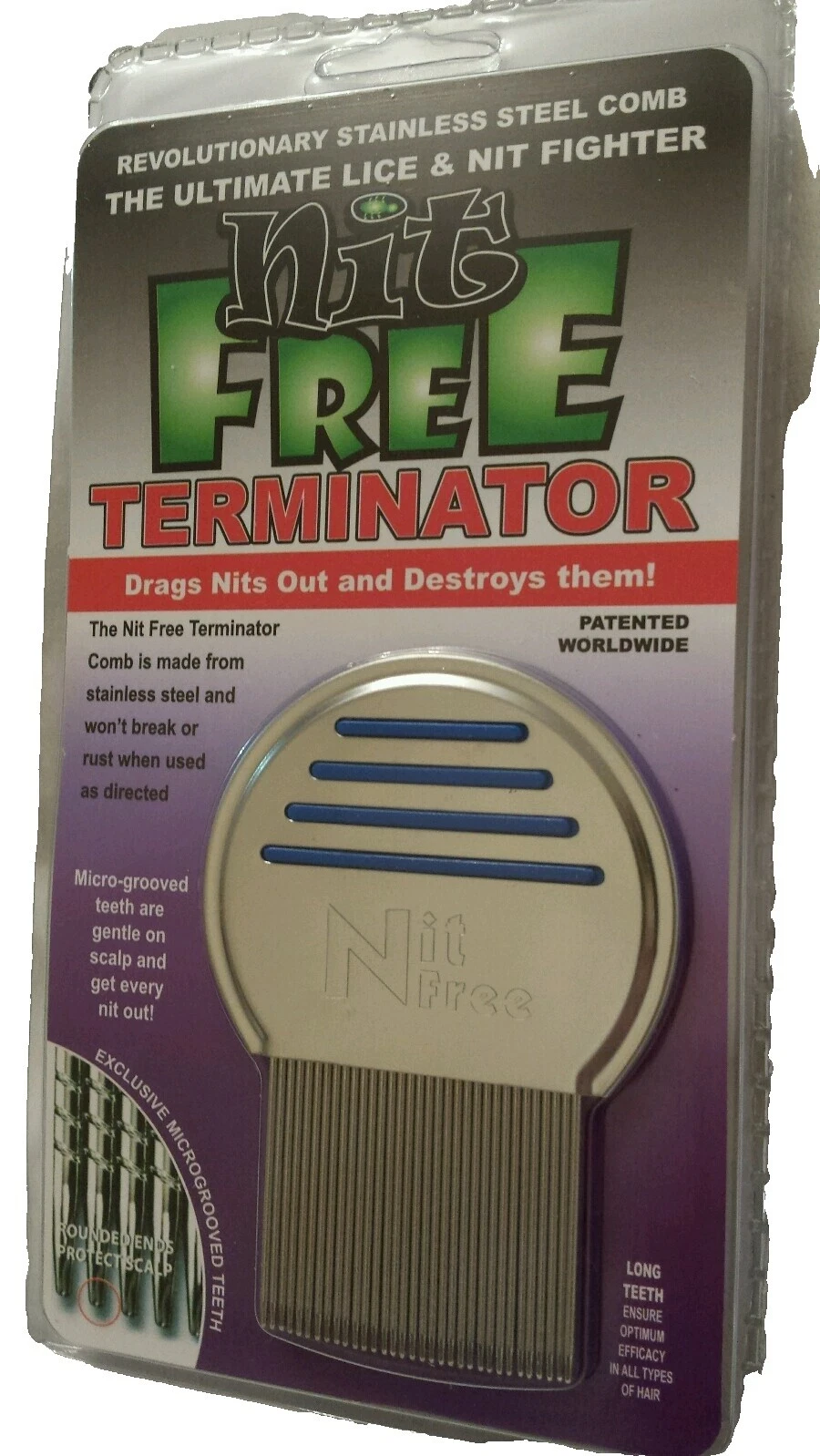 Antiestático Pelo Peines Piojos