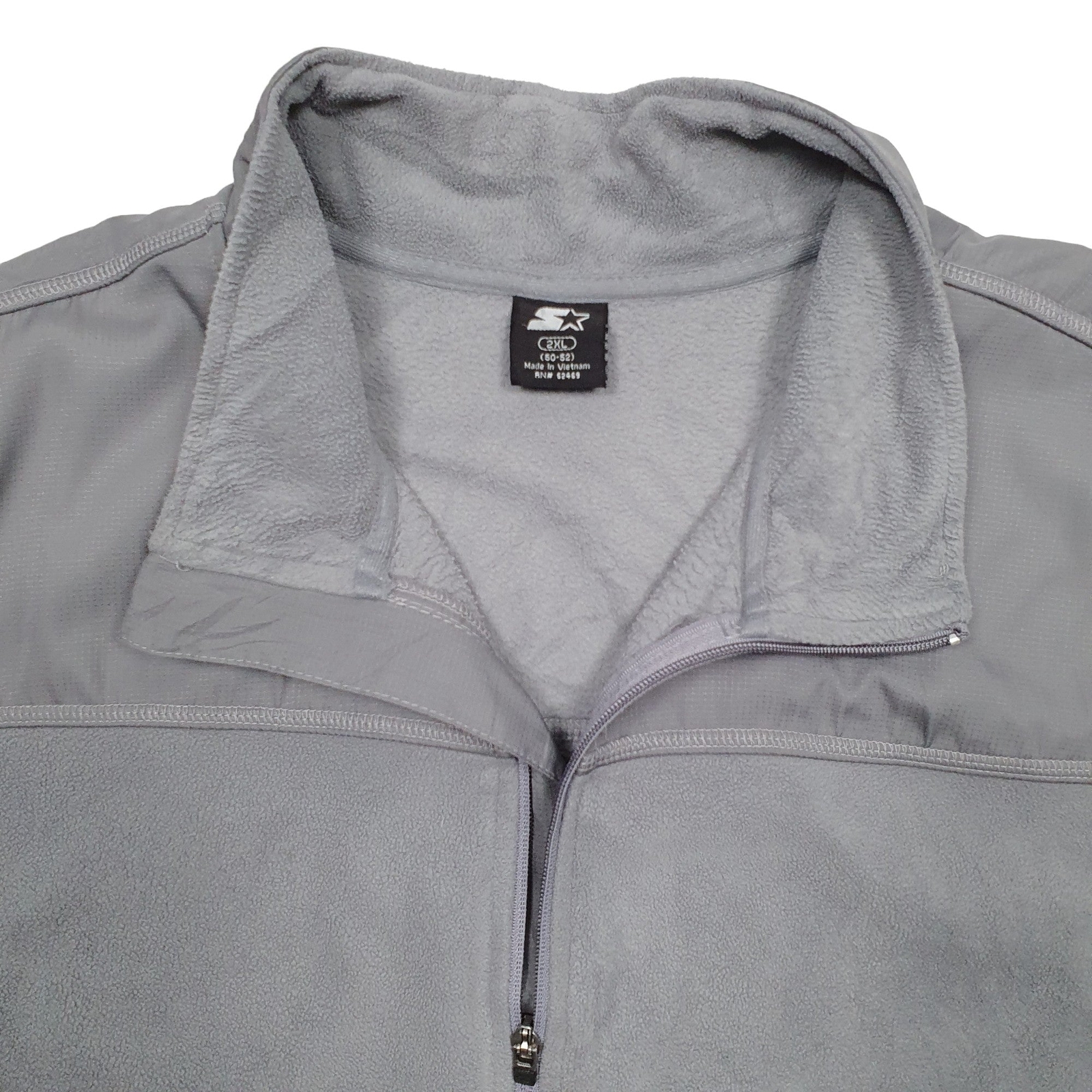 STARTER Full Zip Polyester Fleece Jumper Mens XXL image 2