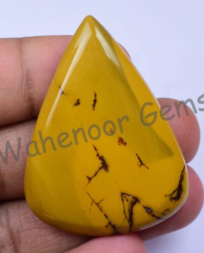 72,75 ct natürlicher Mookait Birne Cabochon selten gefunden lose Edelstein