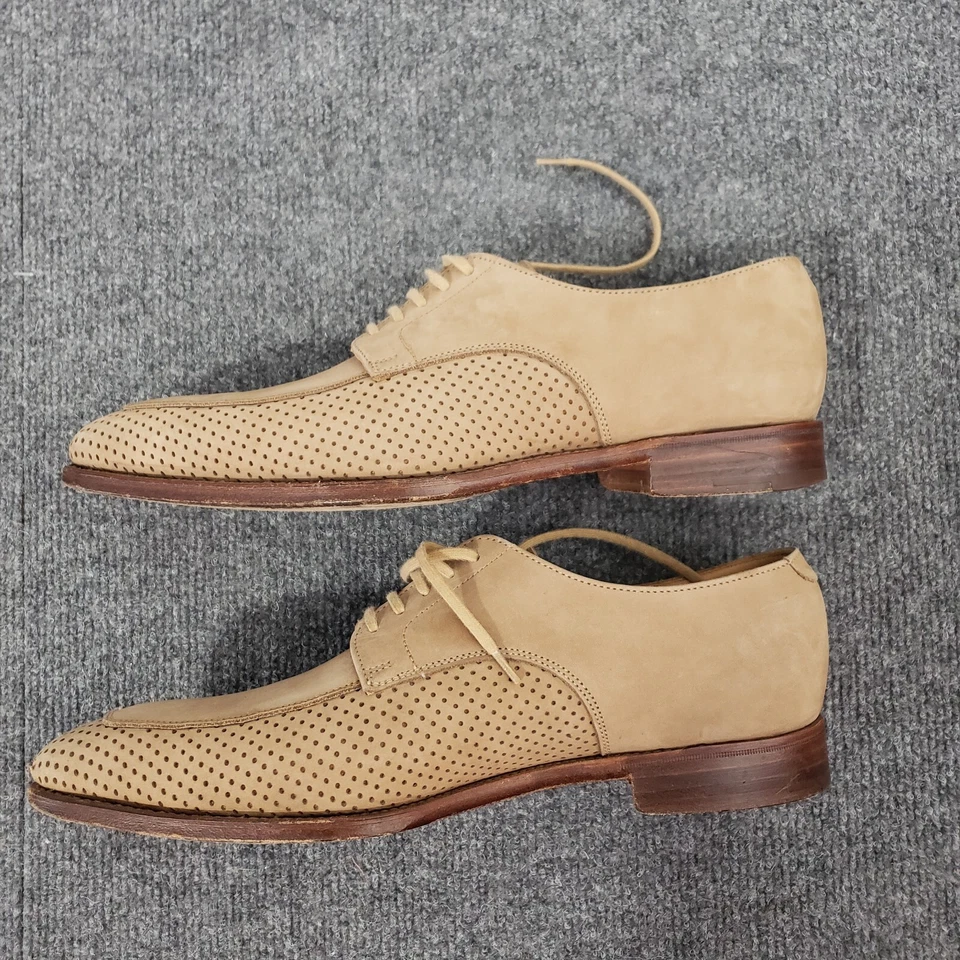 Brooks Brothers X Peal & Co Zapatos de Gamuza Hombre 9D Hecho en Inglaterra Foto 4 de 4