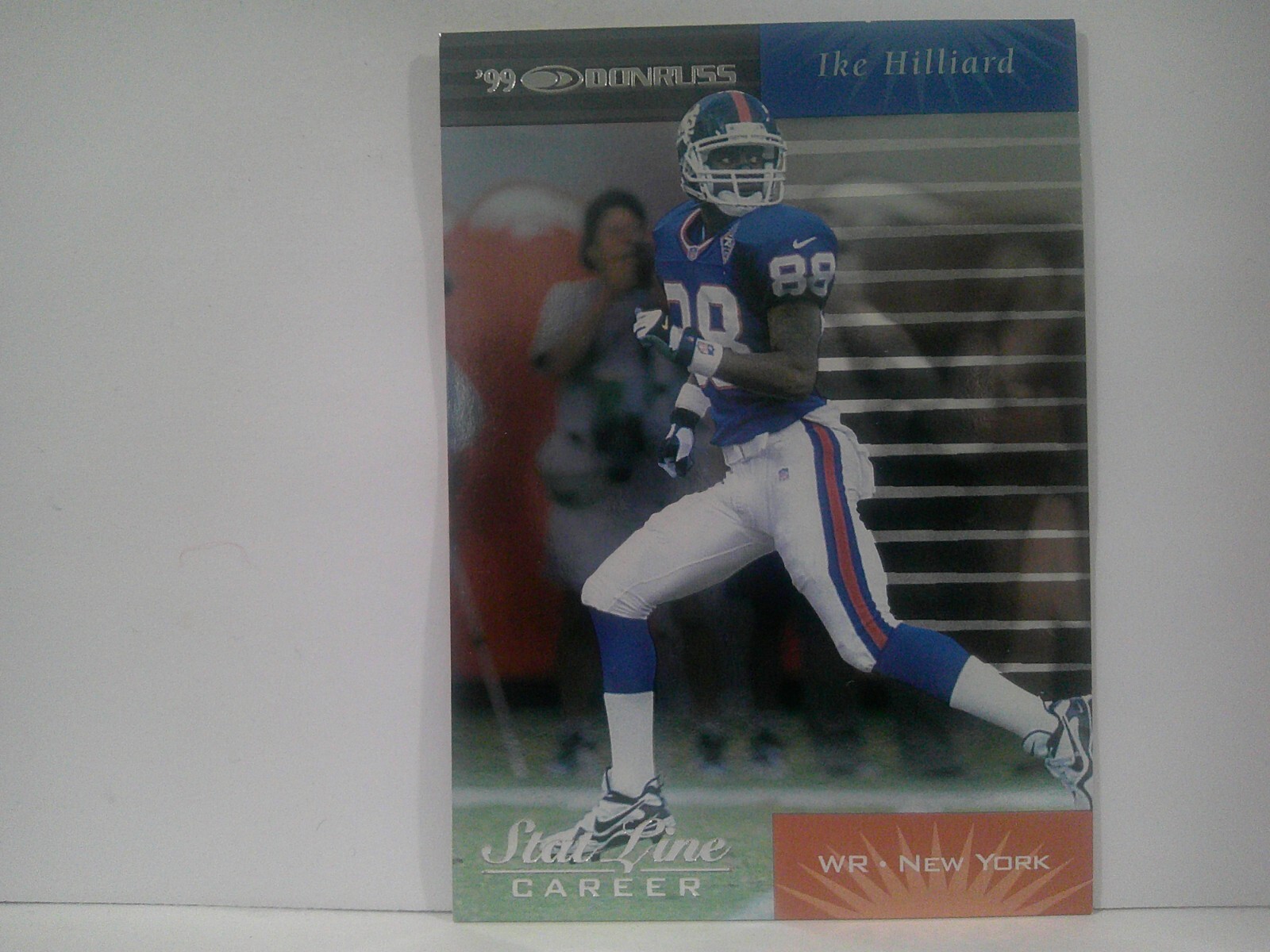 1999 Donruss Career Stat Line Football Card #86 Ike Hilliard  /53