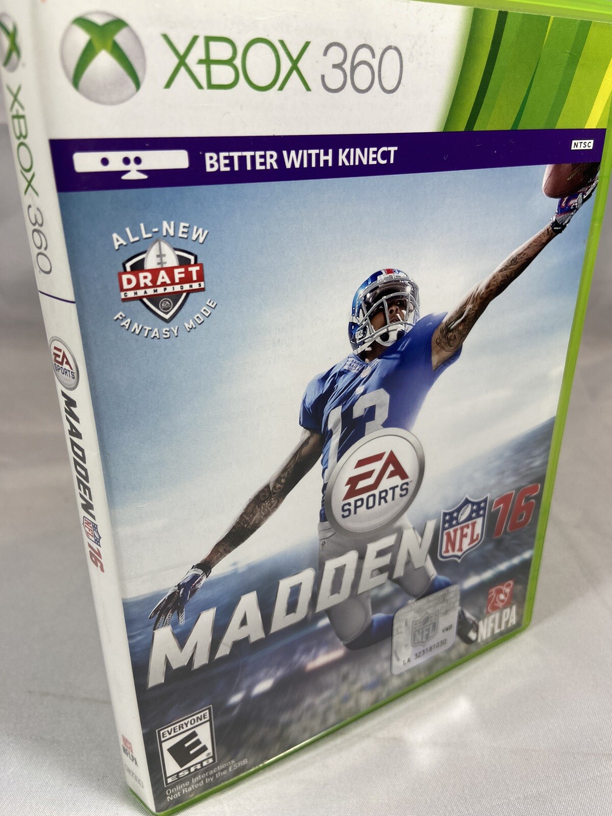 Madden NFL 16 Xbox 360 - No Manual Fully Tested